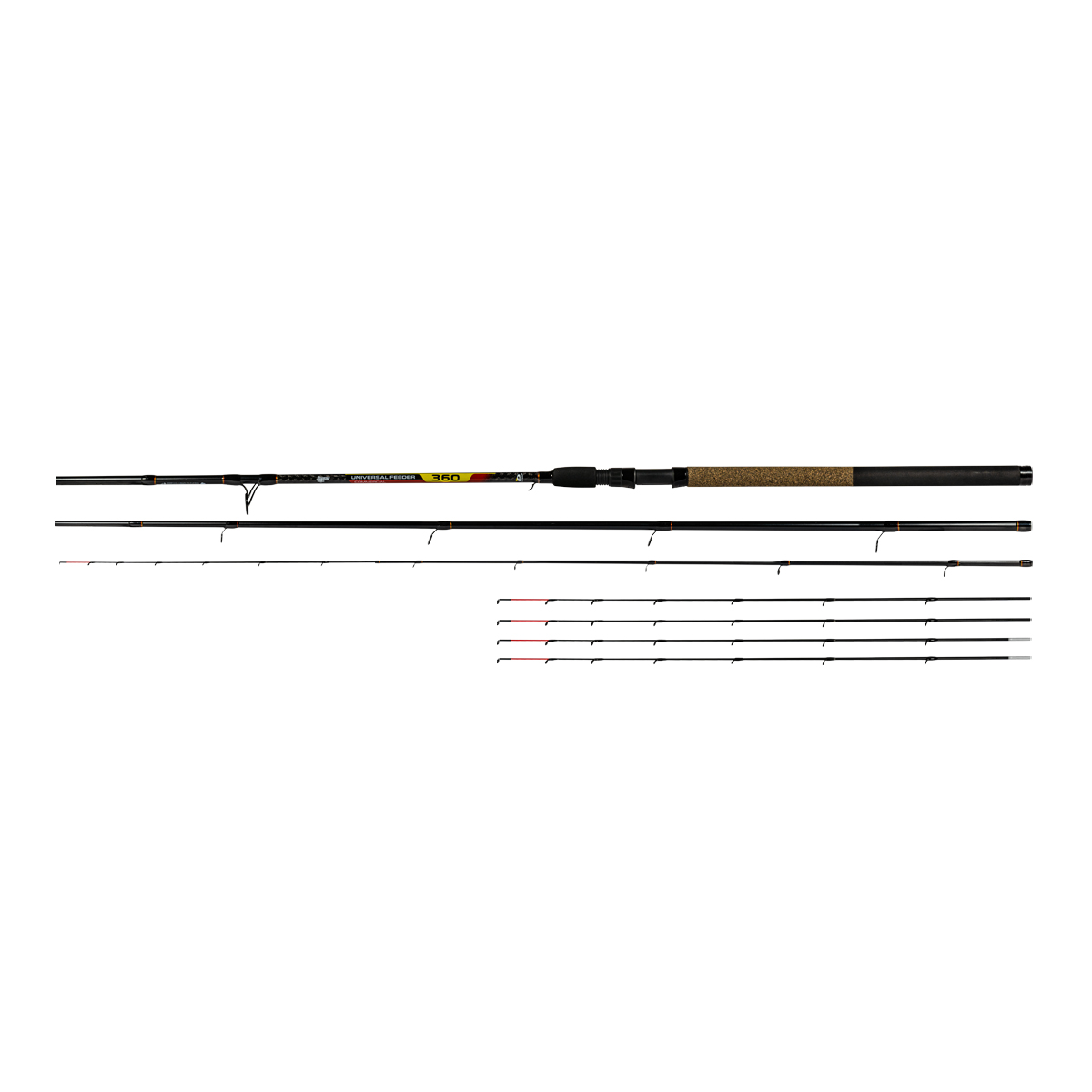 Lansetă Benzar Universal Feeder 3.90/20-120g, 3+5