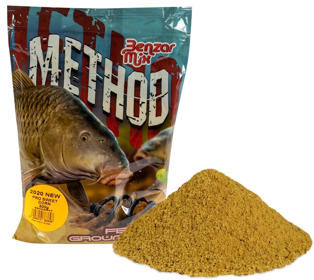 GROUNDBAIT PORUMB DULCE METHOD PRO BENZAR MIX 800G