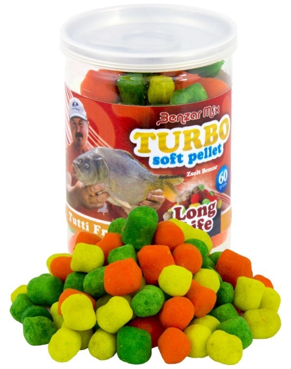 PELETE BENZAR MIX TURBO SOFT PELLET LONG LIFE CRAP-CARAS 50G