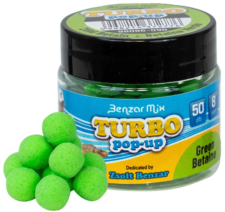 POP UP BENZAR MIX TURBO GREEN BETAIN 8MM