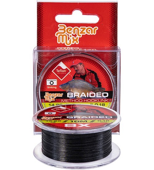 FIR TEXTIL BENZAR BRAIDED METHOD HOOKLINK 0.15MM, 10M