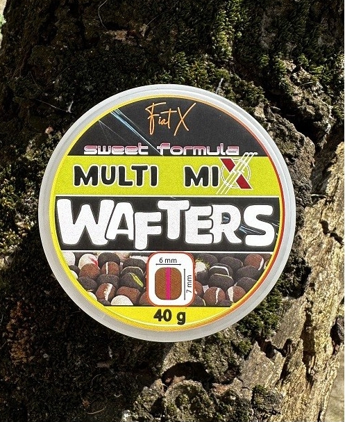 Wafters FeederX Multi Mix, Sweet Formula, 7x6mm, 40g/cutie