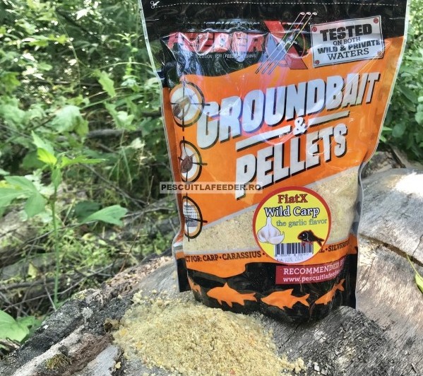 Nadă FeederX Wild Carp Garlic 900gr