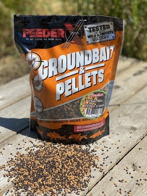 Pelete FeederX Duo Mix 2mm 800gr