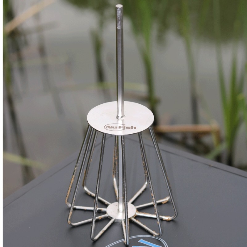 Cap mixer nadă NuFish Stainless Whisk, 30cm