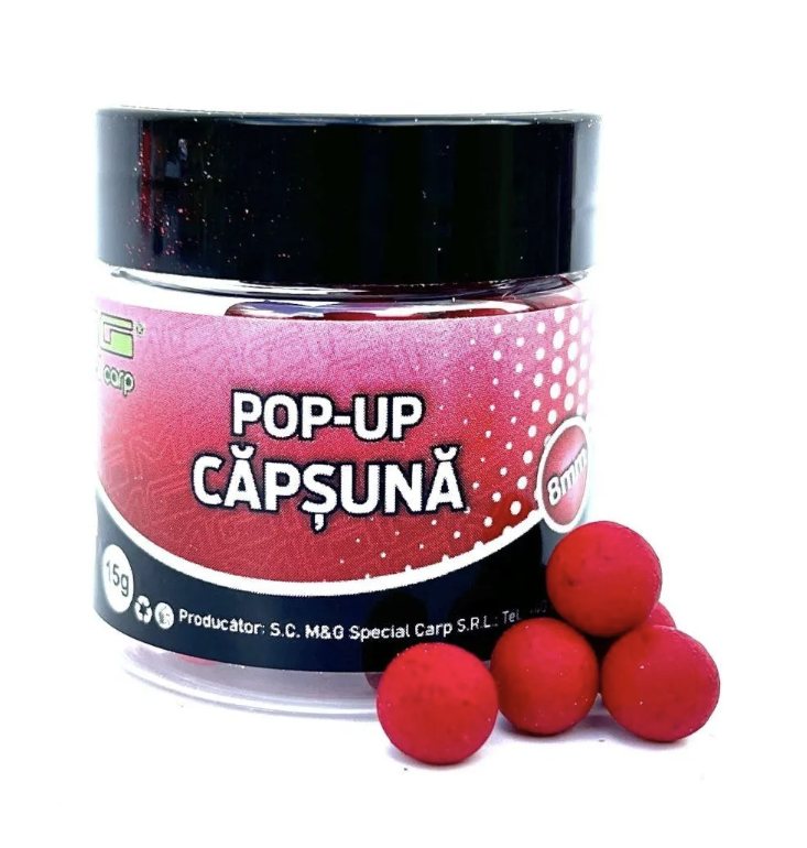 Pop-up MG Special Carp Căpșună, 8mm, 15g