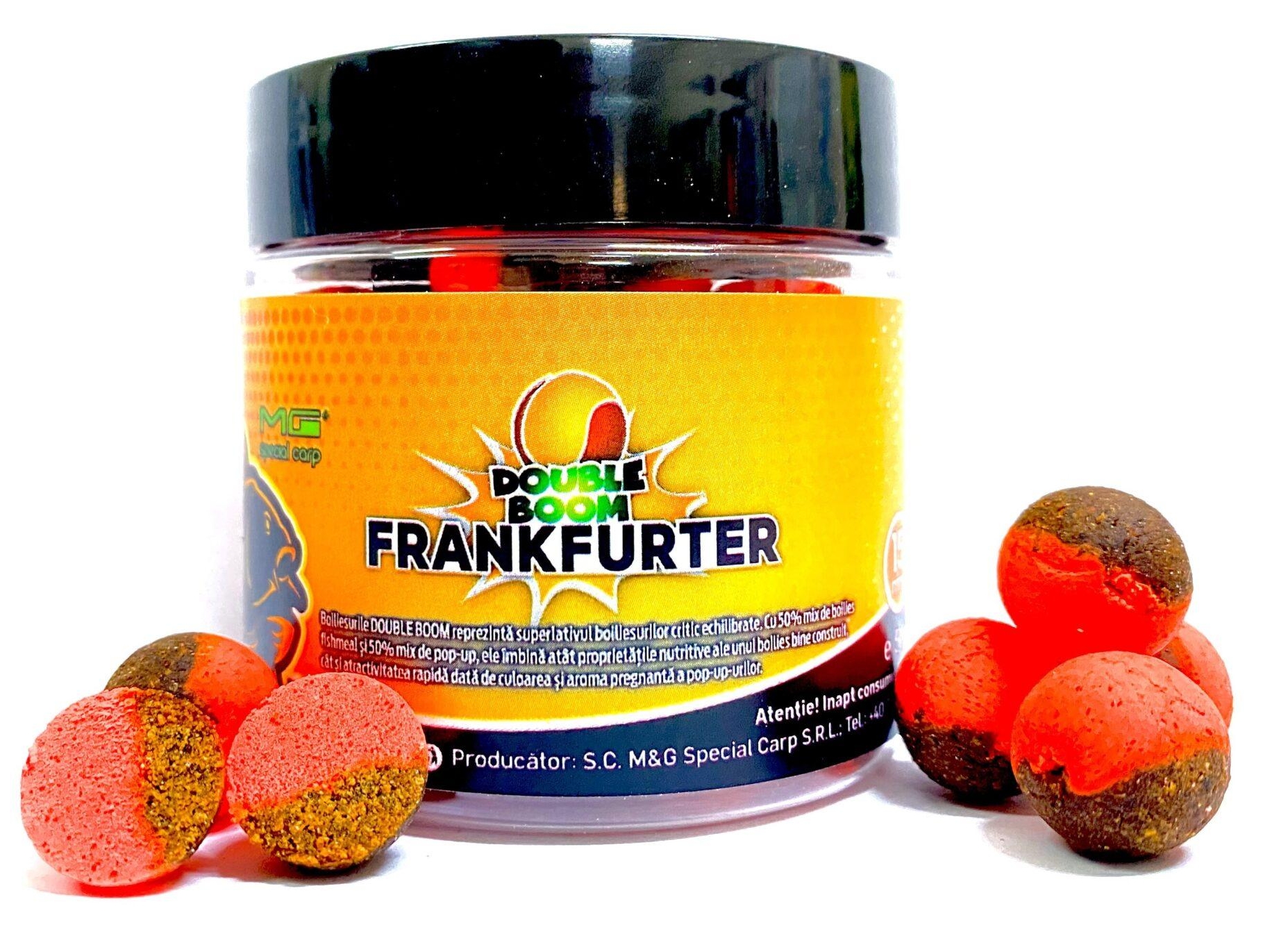 Boilies MG Special Carp 50/50 Double Boom Frankfurter, 15mm, 50g