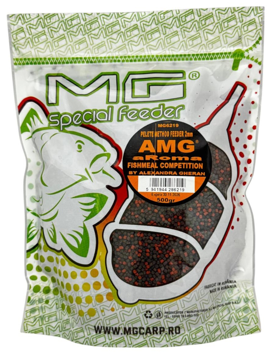 Pelete MG Special Carp Special Method Feeder AMG aRoma, 2mm, 500g