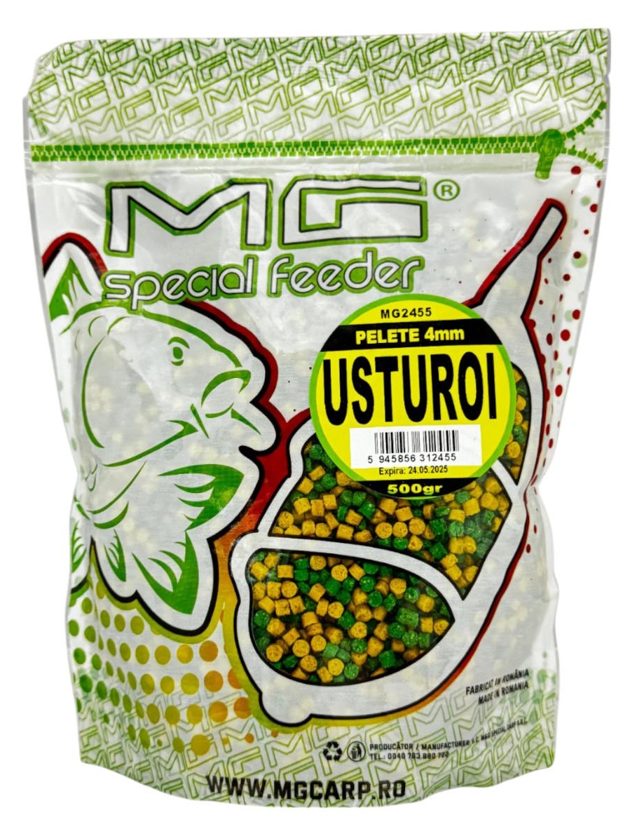 Pelete MG Special Carp Usturoi, 4mm, 500g