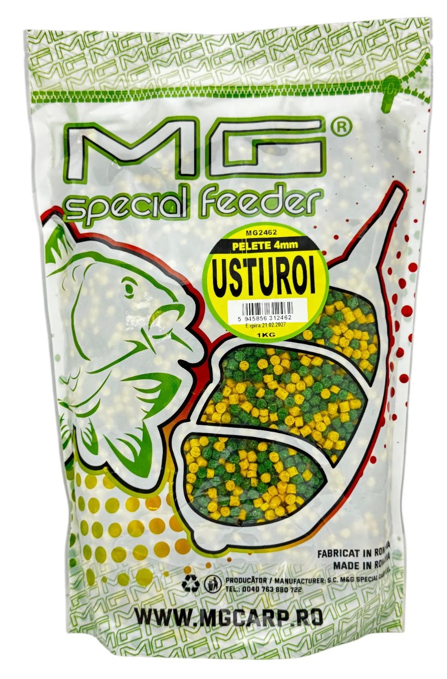 Pelete MG Special Carp Usturoi, 4mm, 1kg