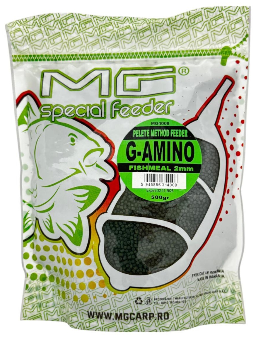 Pelete MG Special Carp Special Method Feeder G-Amino, 2mm, 500g