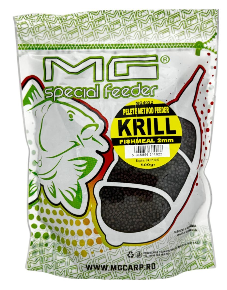 Pelete MG Special Carp Special Method Feeder Krill, 2mm, 500g