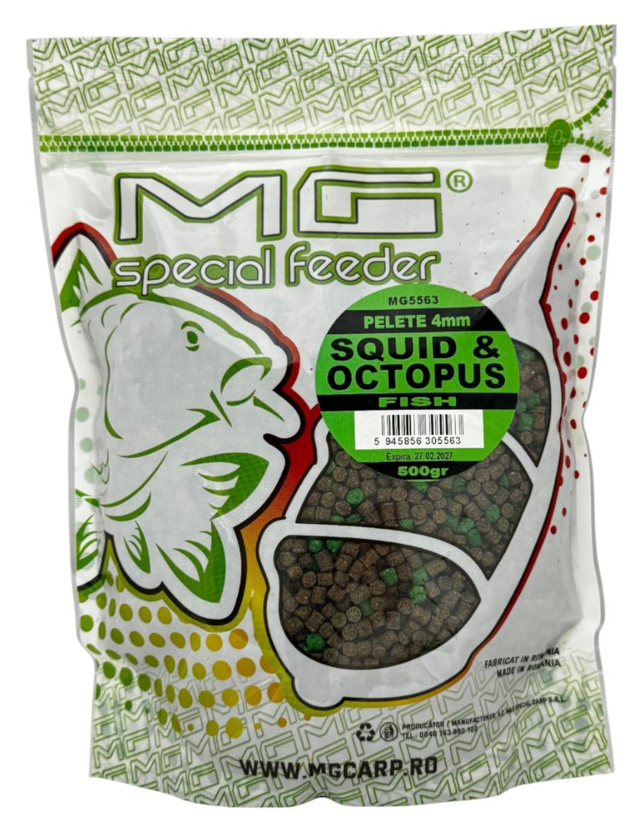 Pelete MG Special Carp Squid & Octopus, 4mm, 500g