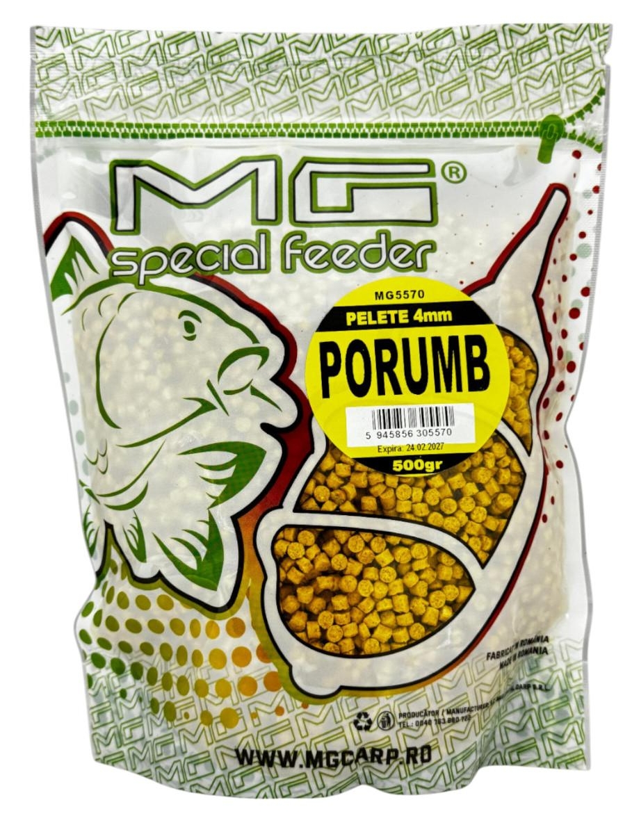 Pelete MG Special Carp Porumb, 4mm, 500g