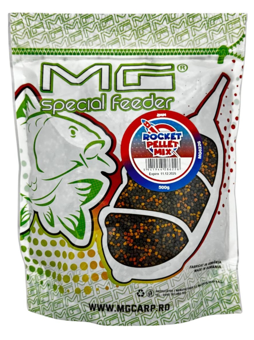 Pelete MG Special Carp Special Method Feeder Rocket Mix, 2mm, 500g