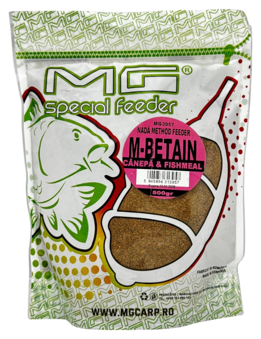 Nadă MG Special Carp Method Feeder M-Betain, 500g