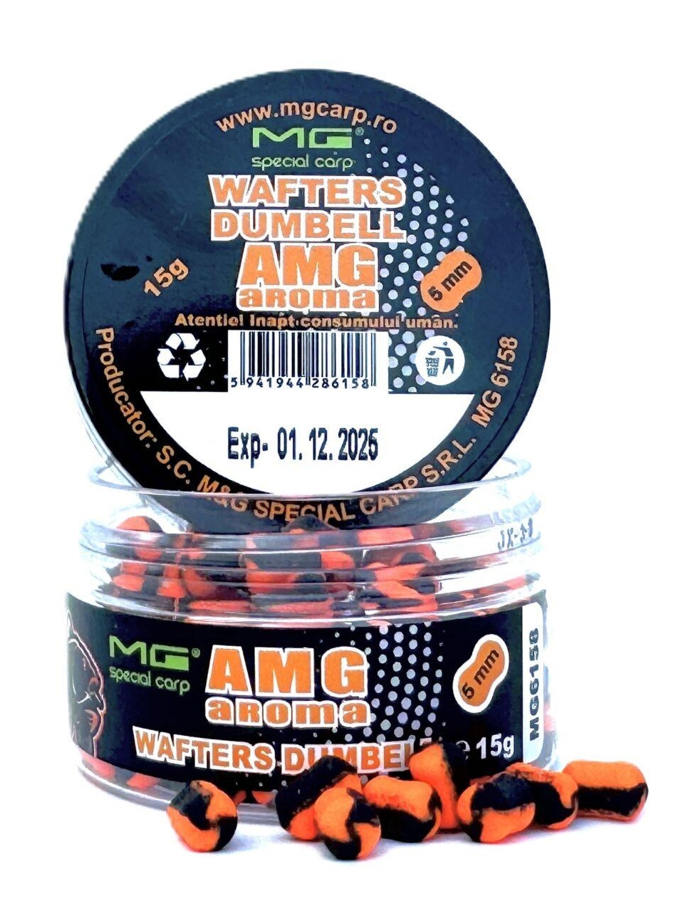 Wafters MG Special Carp Dumbell AMG aRoma, 5mm, 15g