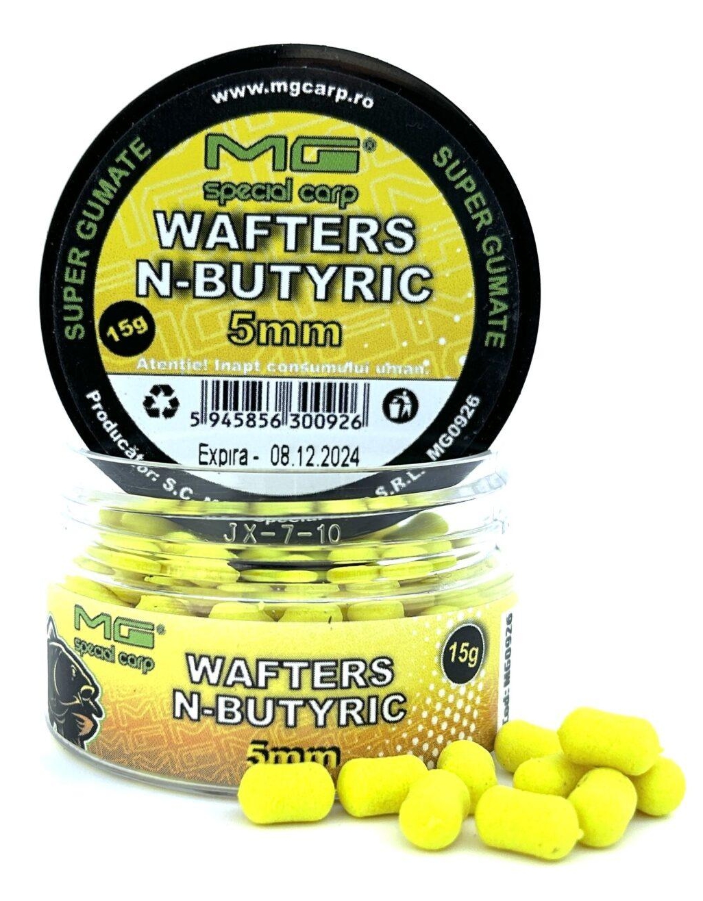 Wafters MG Special Carp Dumbell N-Butyric, 5mm, 15g