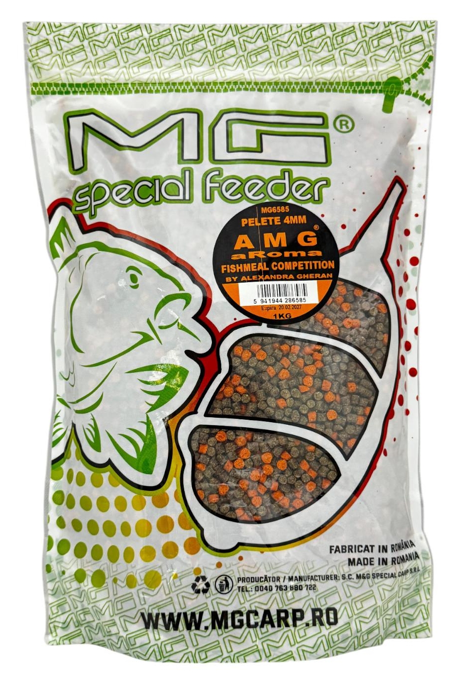 Pelete MG Special Carp AMG aRoma, 4mm, 1kg
