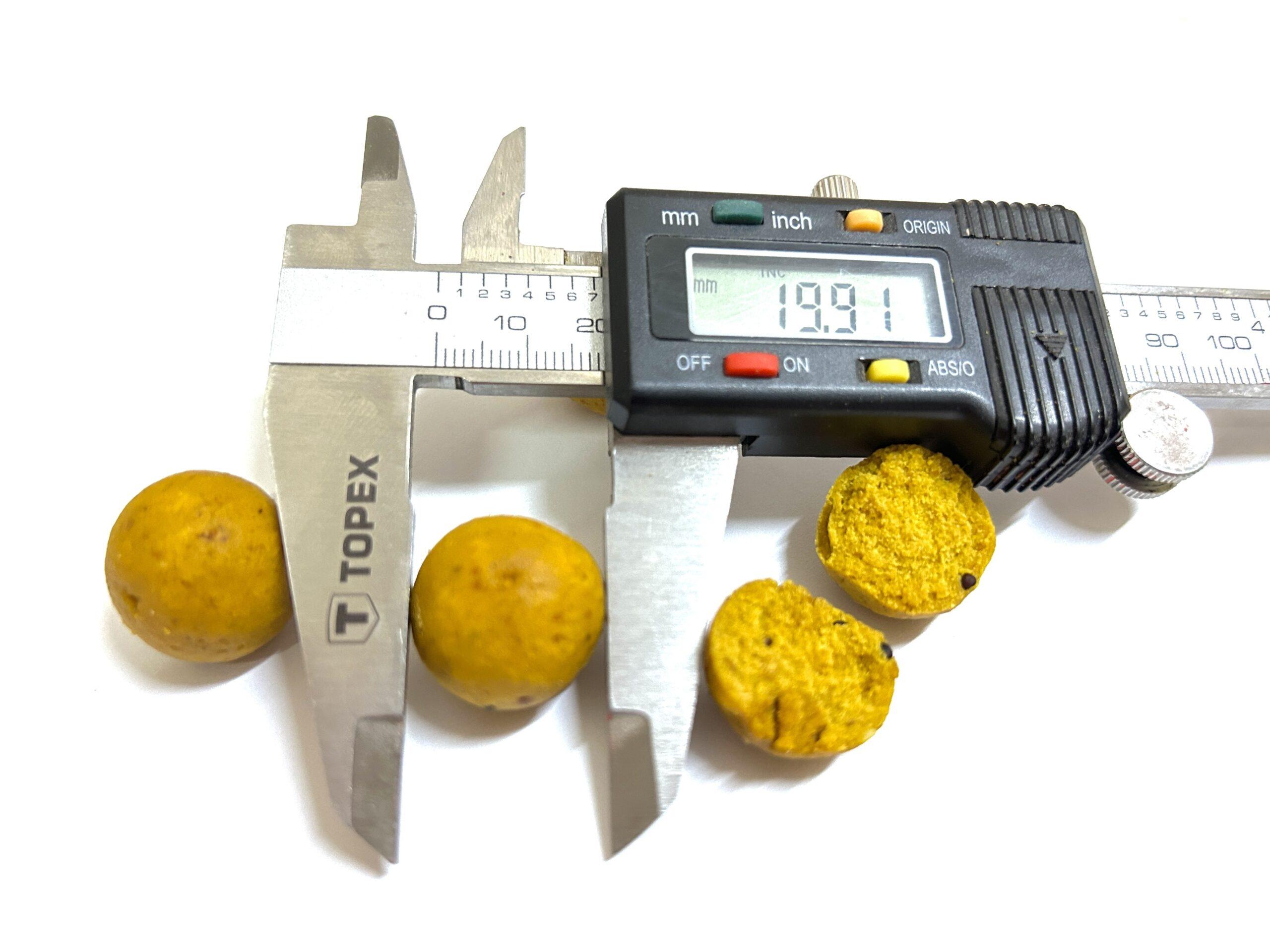 Boilies semisolubil MG Carp Special Porumb & Alune Tigarate, 20mm, 5kg