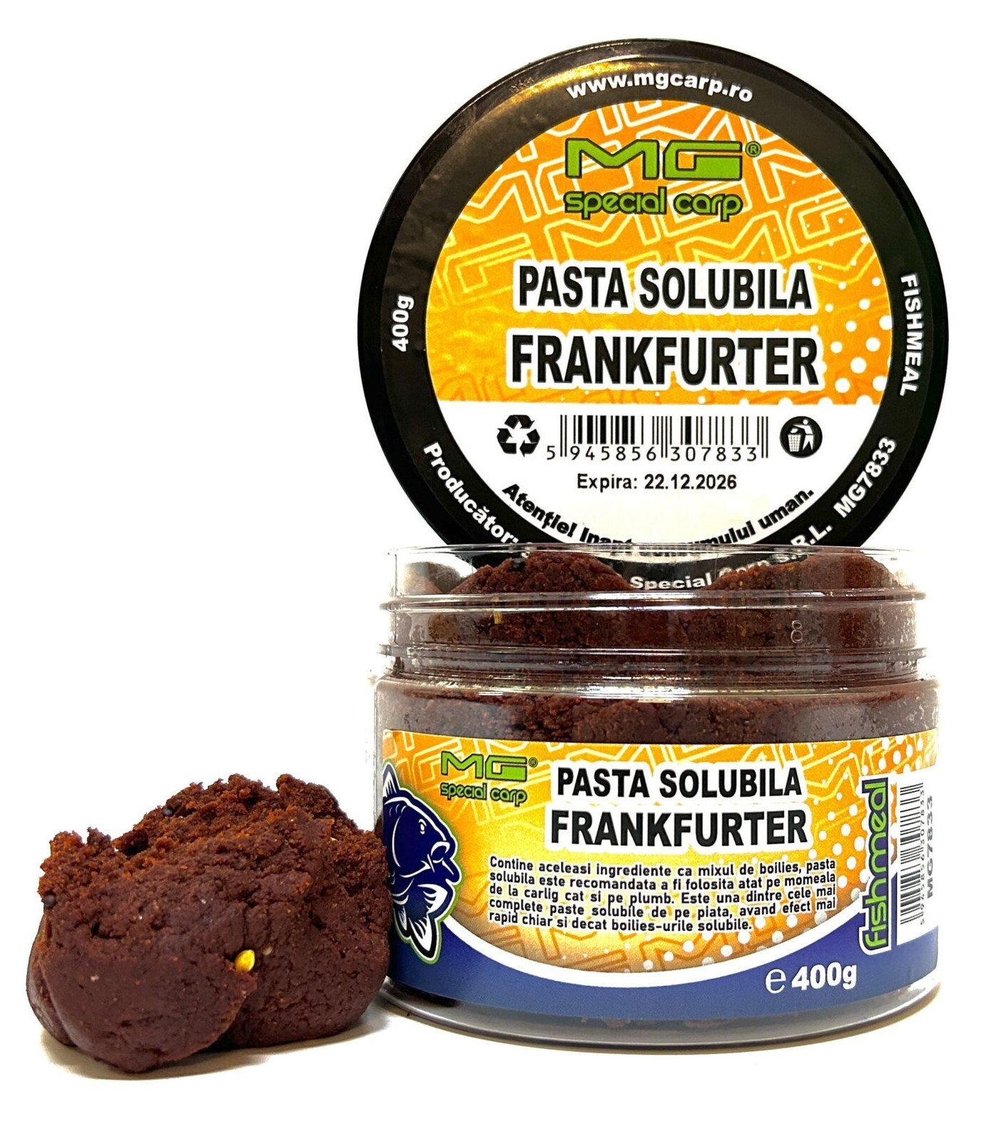 Pastă solubilă MG Carp Special Frankfurter, 400g