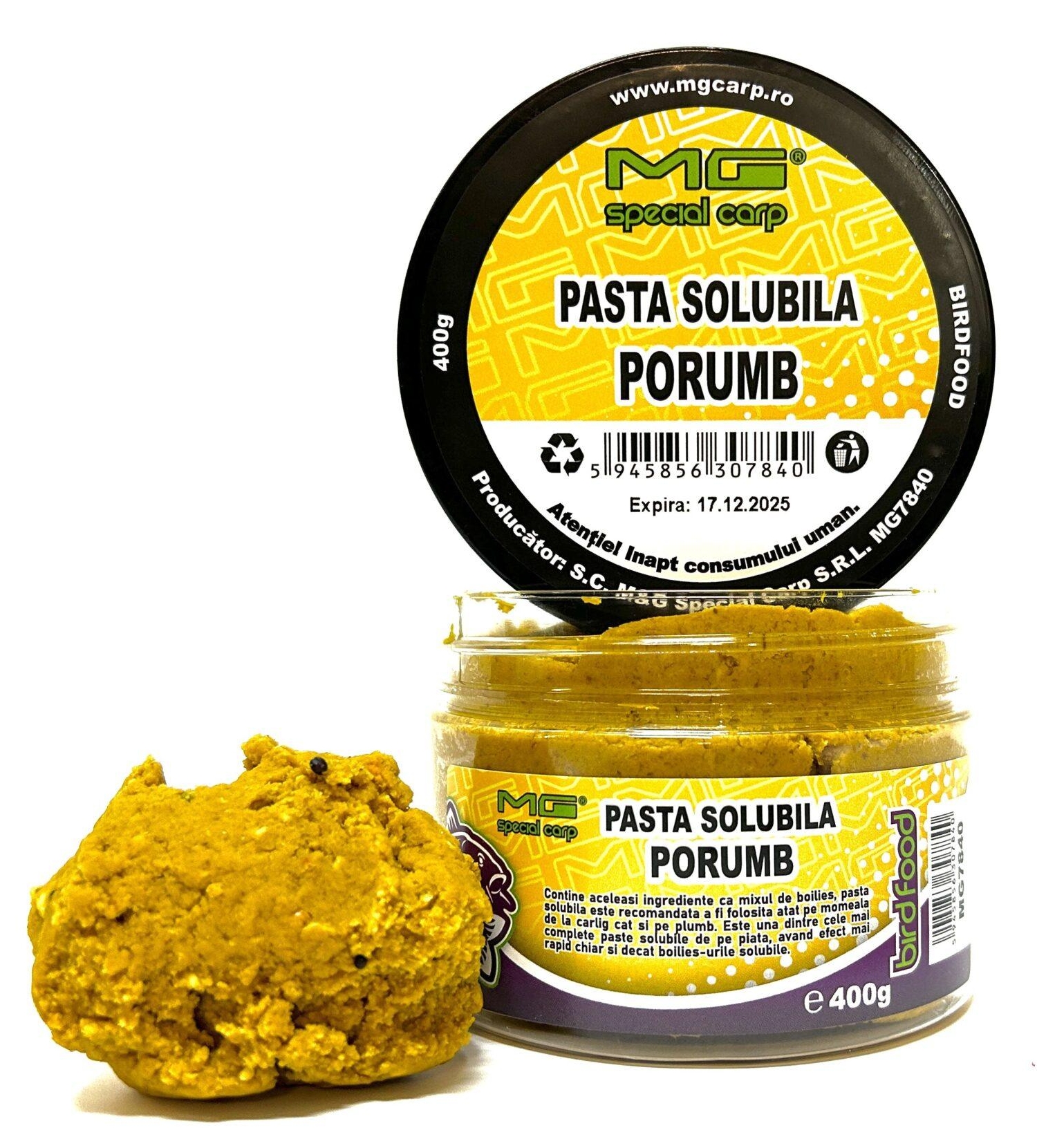Pastă solubilă MG Carp Special Porumb, 400g