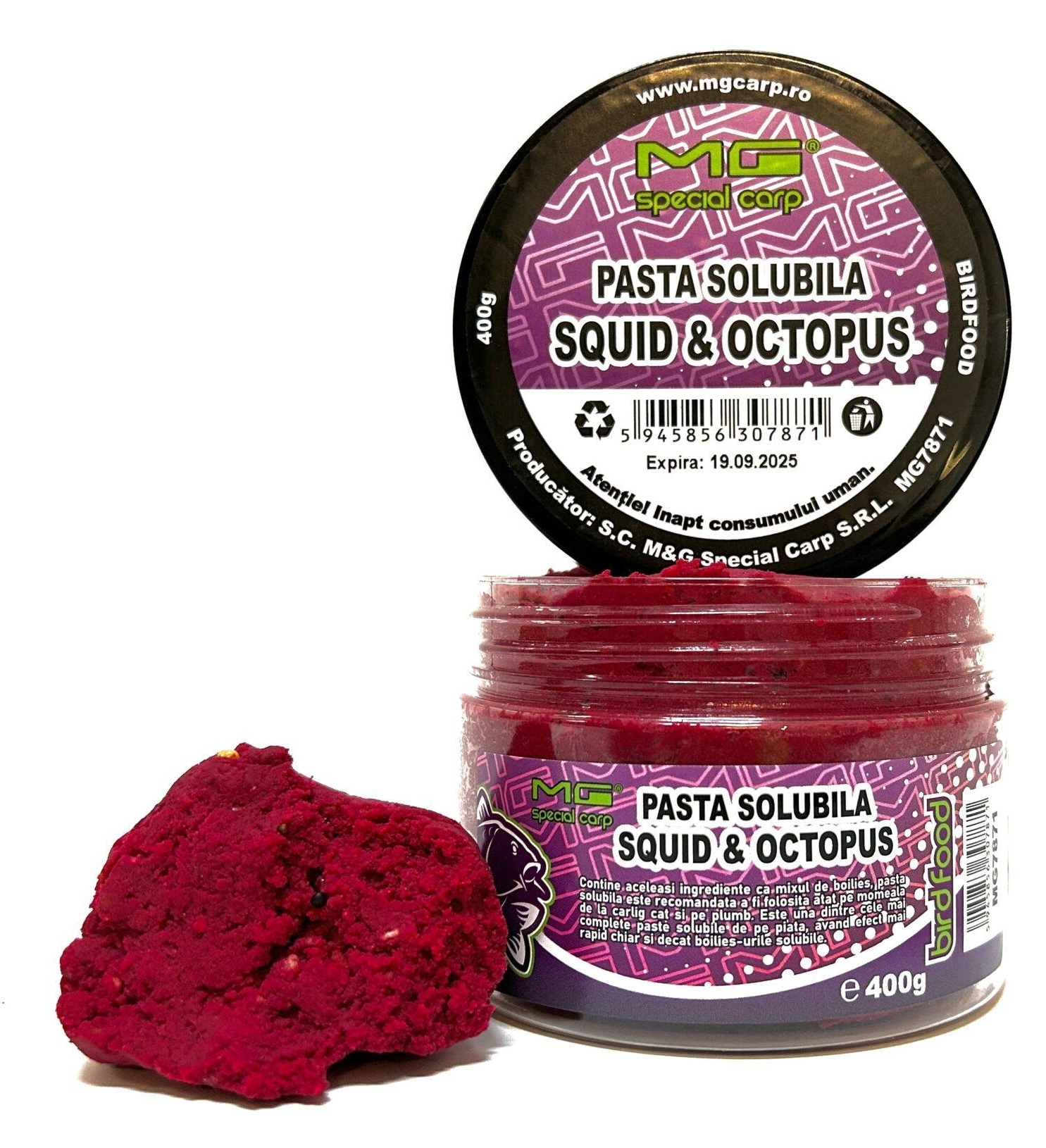 Pastă solubilă MG Carp Special Squid & Octopus, 400g