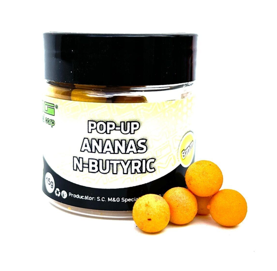 Pop-up MG Special Carp Ananas & N-Butyric, 8mm, 15g