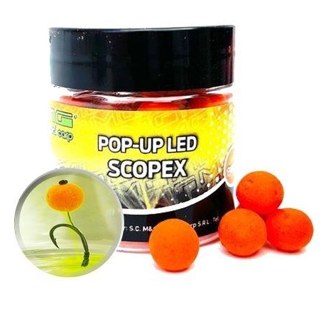 Pop-up MG Special Carp LED Scopex, 8mm, 15g