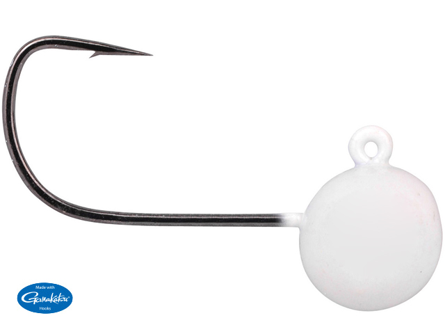 Cap twister rotund Spro Jig Head 29, White, Nr.4, 3g, 4buc/plic