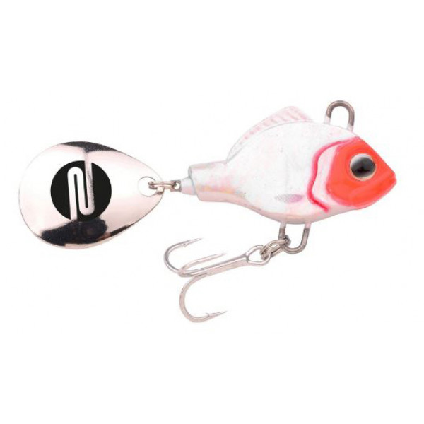 SPINNERTAIL SPRO ASP UV  WHITE BLEEDER  14G