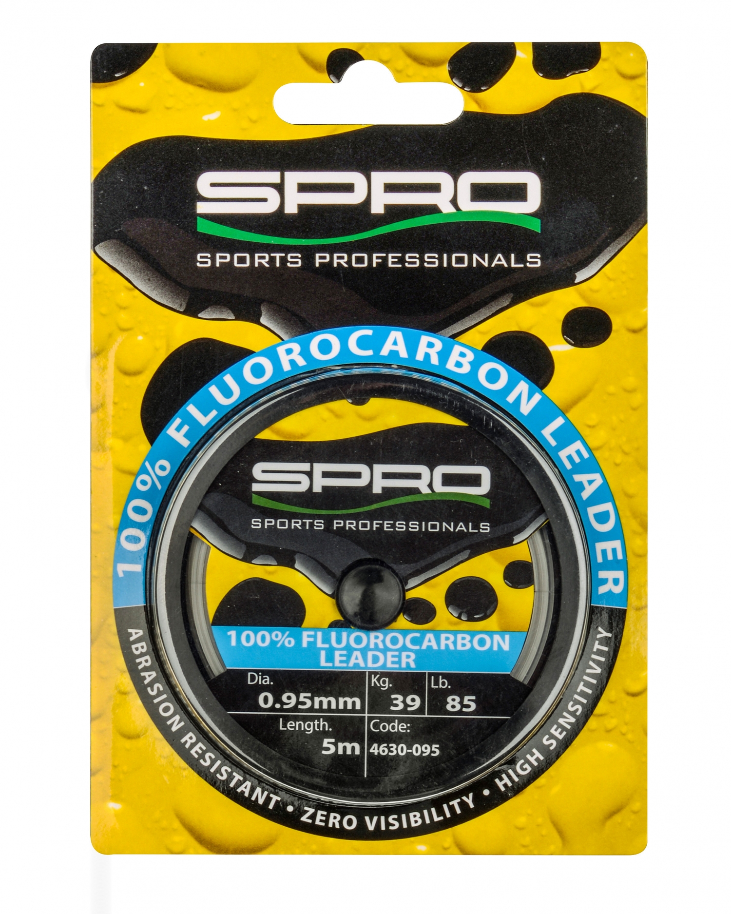 FIR SPRO FLUOROCARBON 100% LEADER 10M 0.45MM 11KG