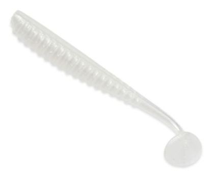 Shad Reins Aji Ringer Shad, Pearl White Holo Glow, 3.8cm, 15buc/plic