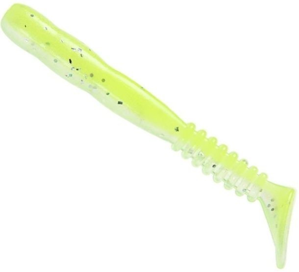 Shad Reins Rockvibe Shad, Chartreuse Silver, 3cm, 18buc/plic
