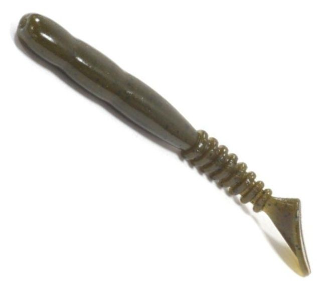 Shad Reins Rockvibe Shad, Green Pumpkin, 3cm, 24buc/plic