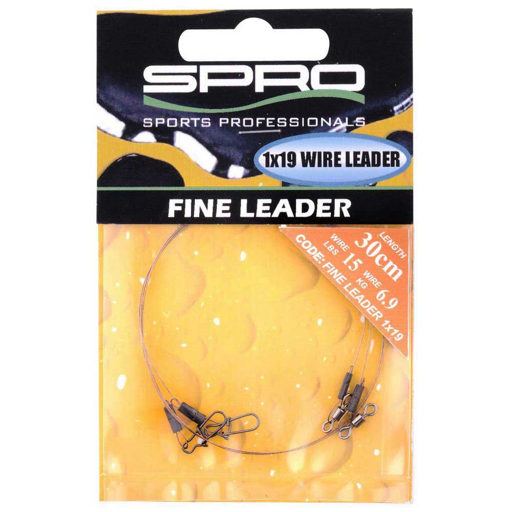 STRUNĂ SPRO FINE LEADER 1X19W 20CM  2BUC/PLIC