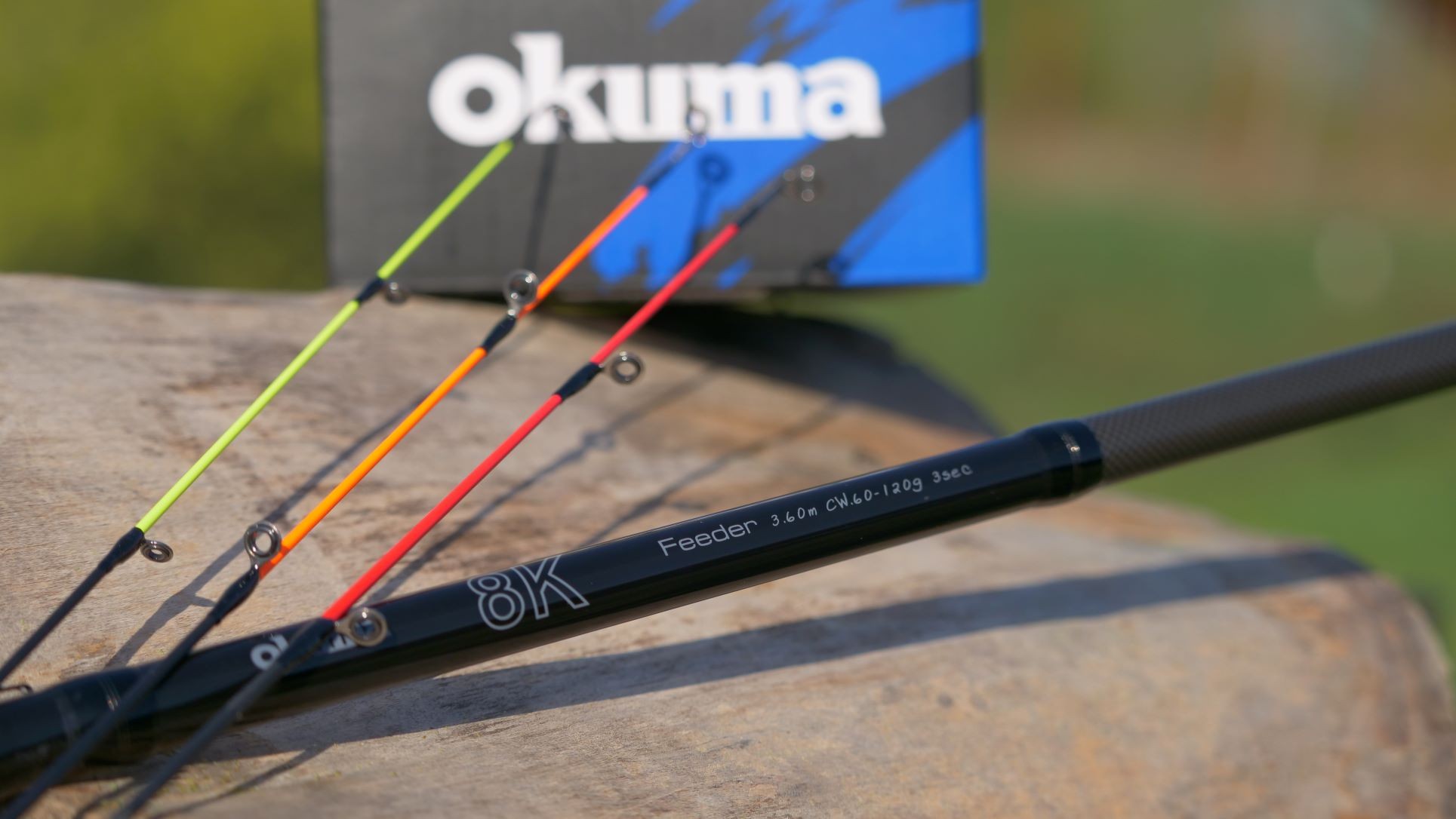 Lansetă Okuma 8K Feeder, 3.60m/20-60g, 3+3buc