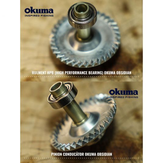 Mulinetă Okuma Obsidian Longcast 12000