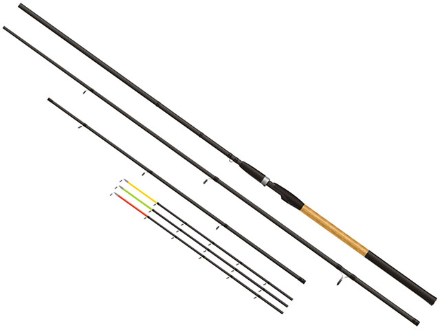 Lansetă Feeder Okuma Solitron Heavy, 3.90m/50-100g, 3+3buc