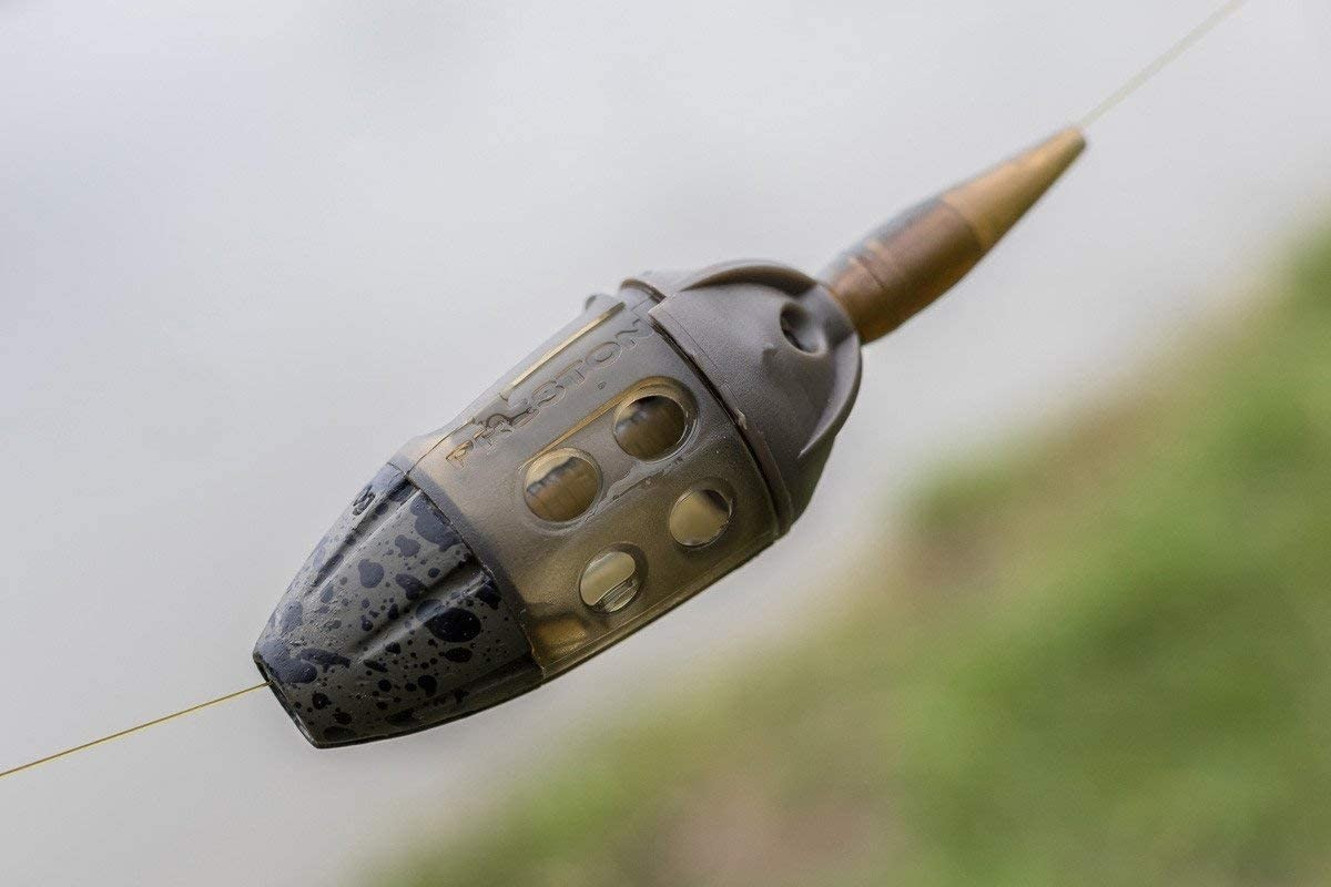 COȘULEȚ PRESTON ICS IN-LINE MAGGOT FEEDERS LARGE  20GR