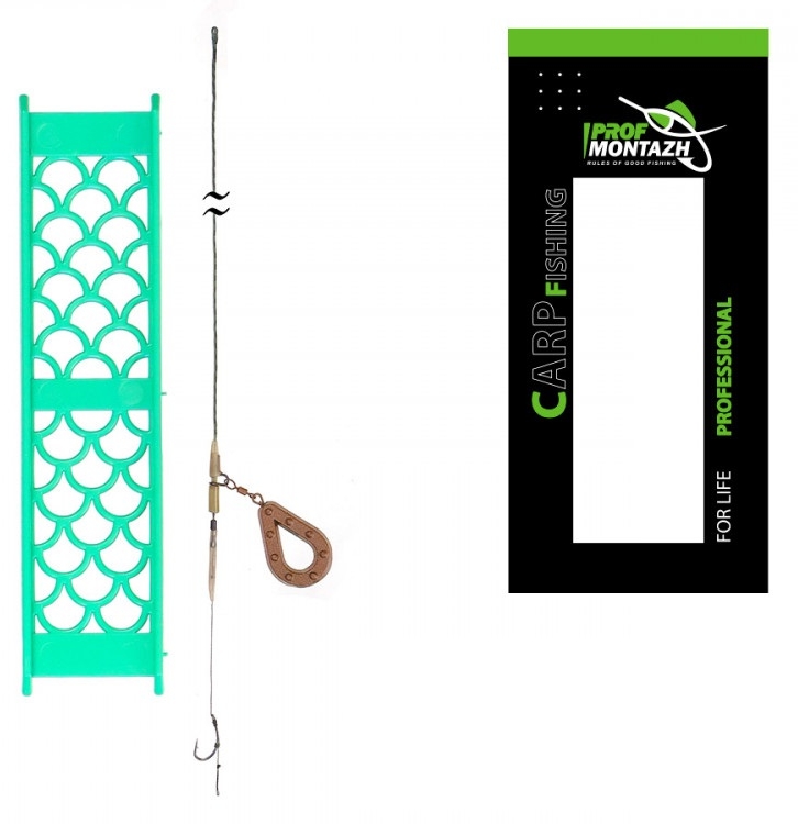 Montura cu plumb pierdut Prof Montazh Leadcore, Nr.4, 100g