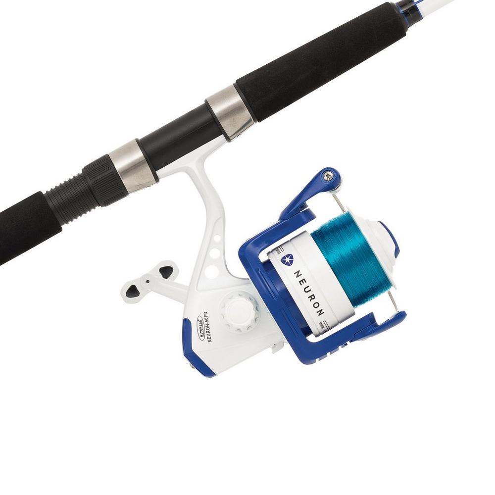 Combo Lansetă Mitchell Neuron Dorade 2.12m 60-120g 2buc + Mulinetă Mitchel Neuron 5000 FD