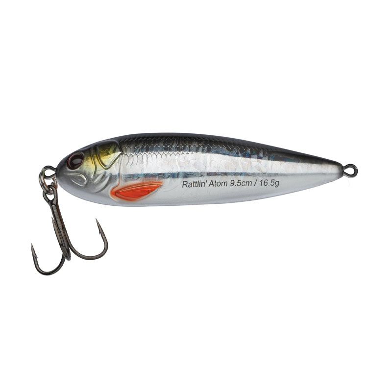 Linguriță Abu Garcia Rattlin' Atom Silver Roach 9.5cm/16.5g