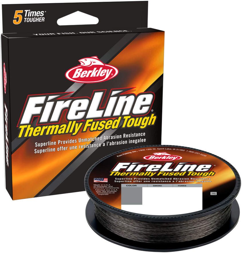 FIR TEXTIL BERKLEY FIRELINE® FUSED ORIGINAL SMOKE 0.15MM/8.3KG/150M