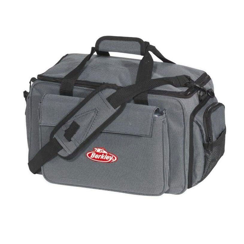 Geantă spinning + 5 cutii Berkley Midi Ranger, 46x28x24cm