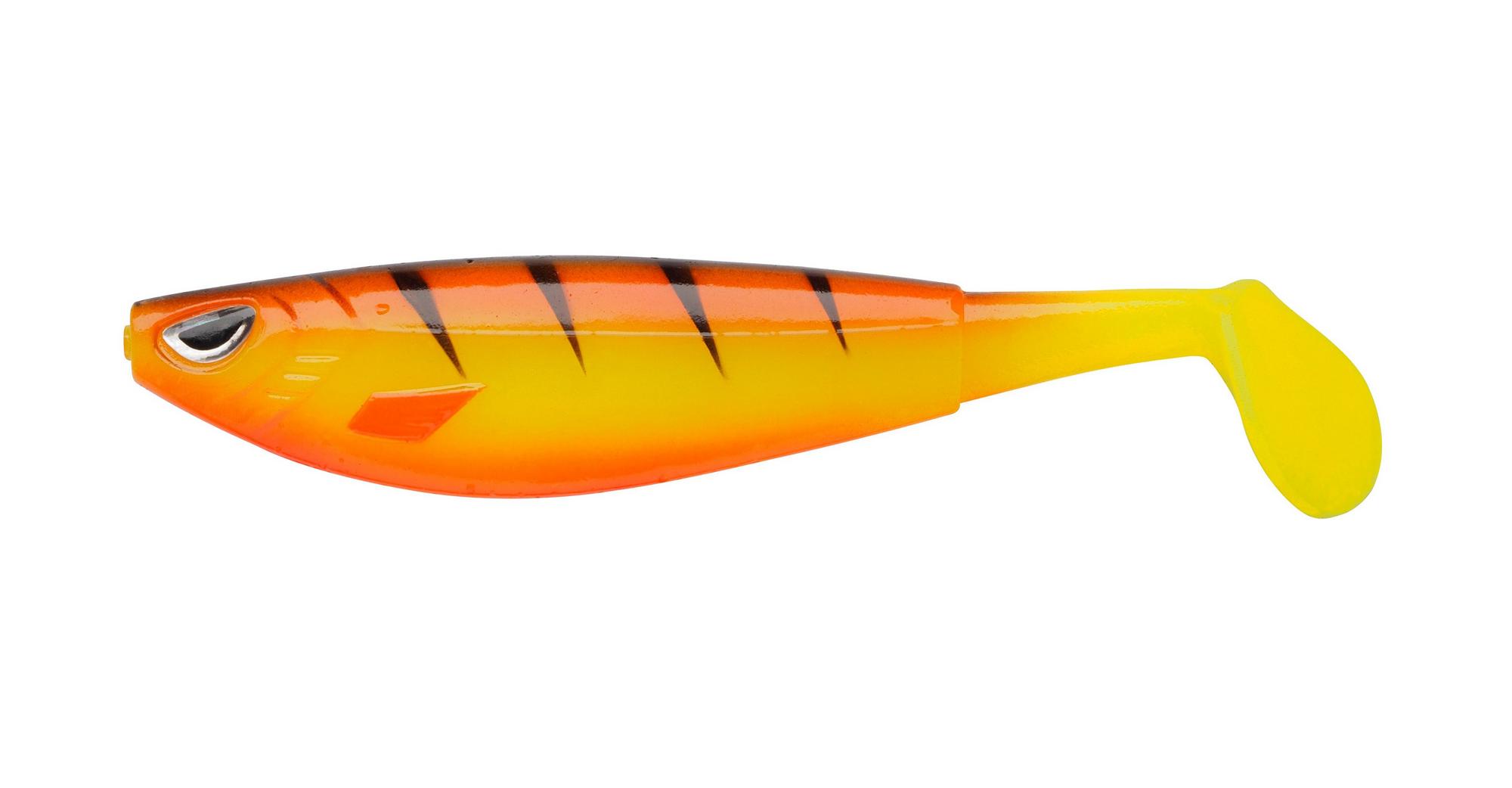 Shad Berkley Sick Flanker Hot Yellow Perch 8cm 1buc/plic