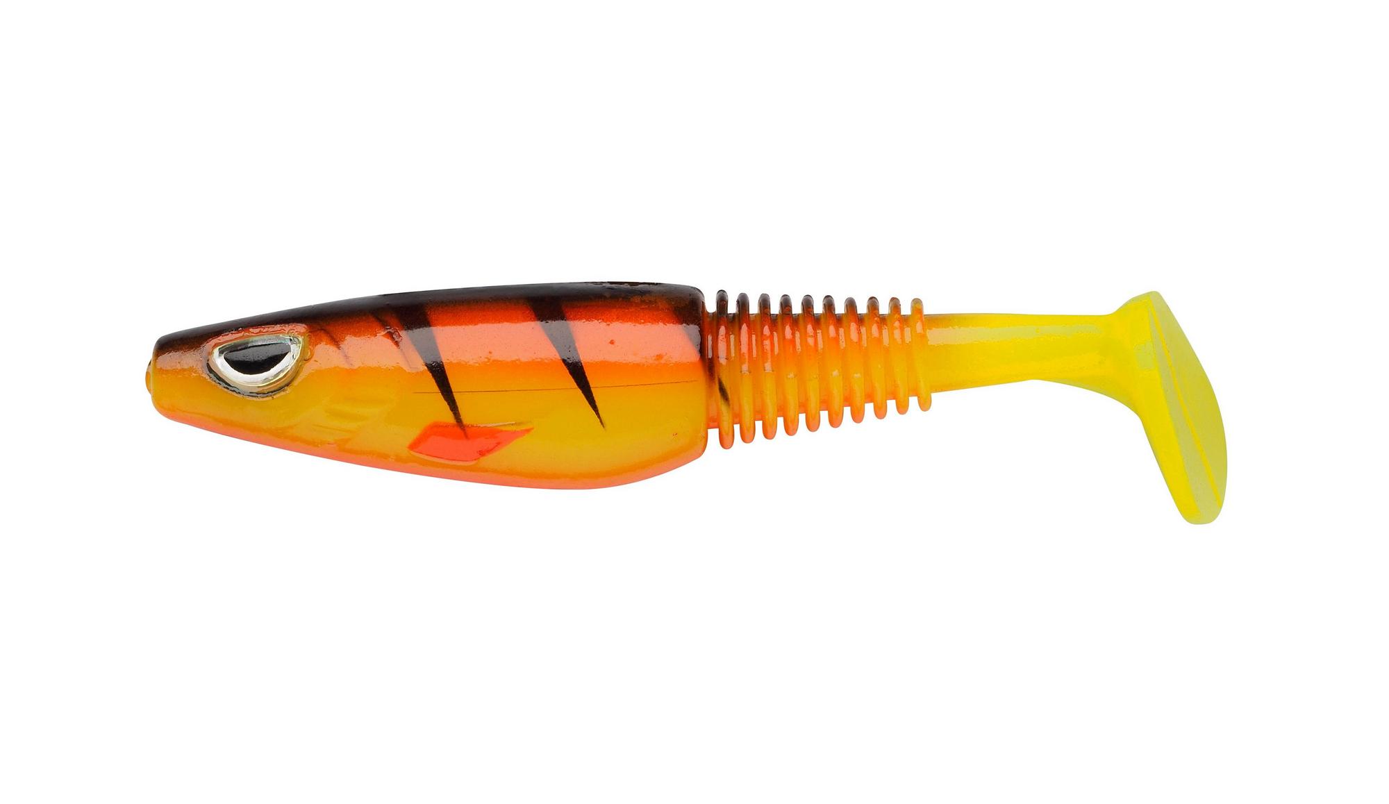 Shad Berkley Sick Swimmer Hot Yellow Perch 9cm 1buc/plic
