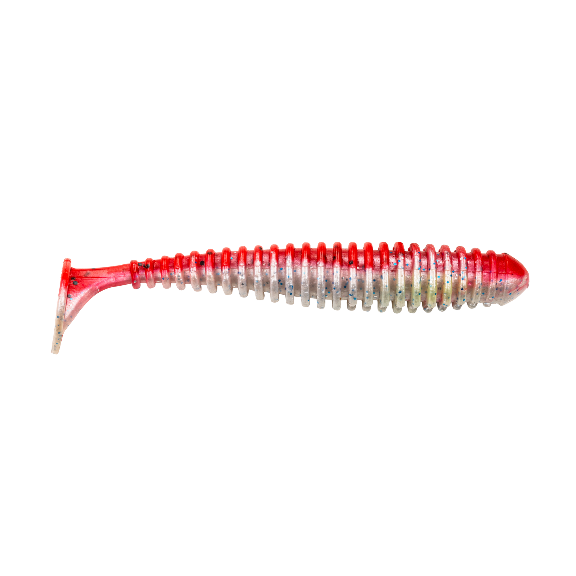 GRUB BERKLEY POWERBAIT SWIMMER SOFT RED SHINER 9.5CM 6BUC/PLIC