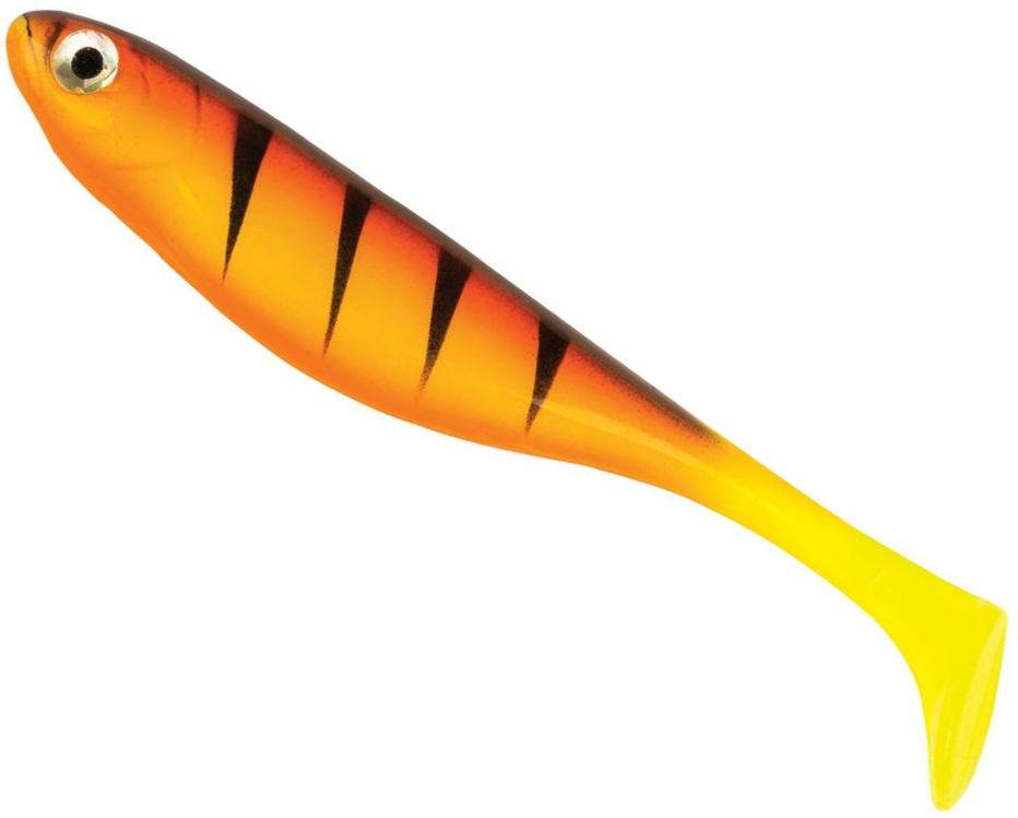 SHAD BERKLEY POWERBAIT® SNEAKSHAD HOT YELLOW PERCH 7.5CM 4BUC/PLIC