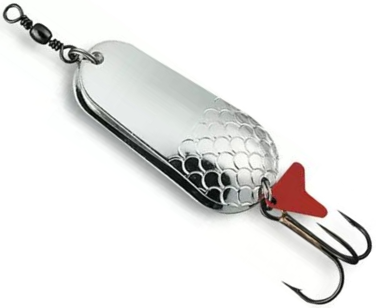 Linguriță oscilantă DAM Effzett Twin Silver-Silver 6.5cm/30g